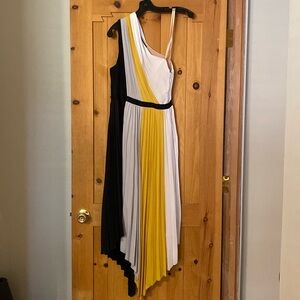 BCBGMaxAzria size 8 multi colored dress.